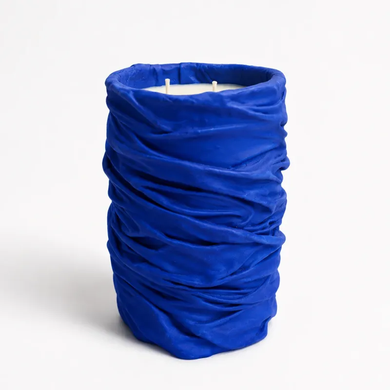 Bougie Ligna Bleu Majorelle