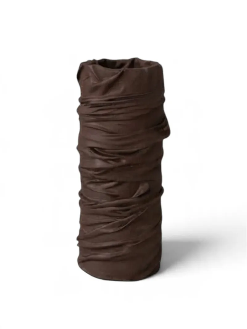 Vase Ligna XL Marron Chocolat